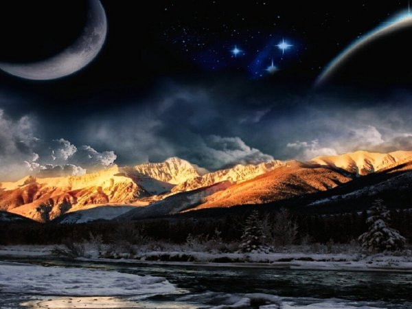 Космический пейзаж