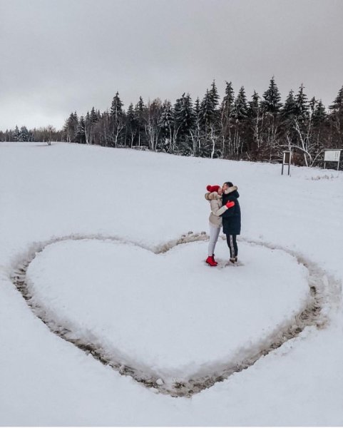 Сердце на снегу
