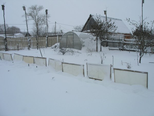 Снегозадержание на участке