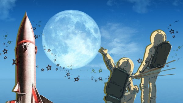 Ракета улетает