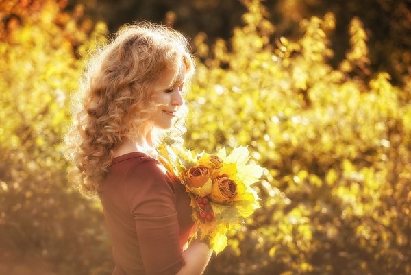 Осенняя женщина