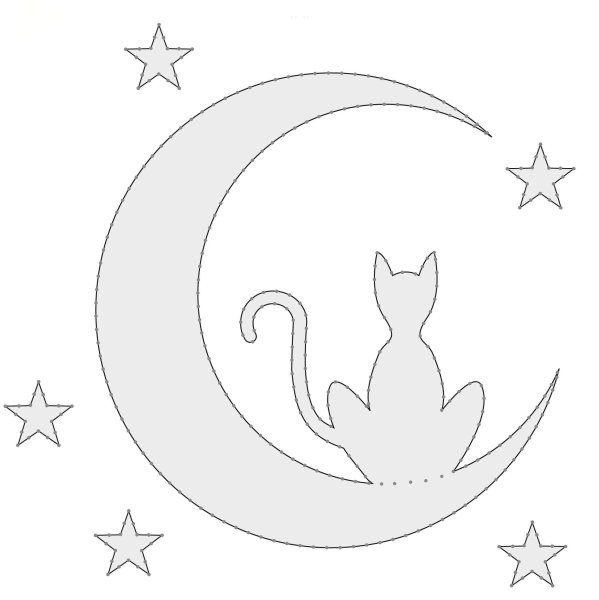 Трафареты на окна новогодние