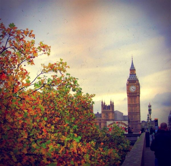 Осенний Лондон картинки