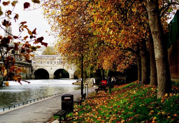 Осенний пригород Лондона