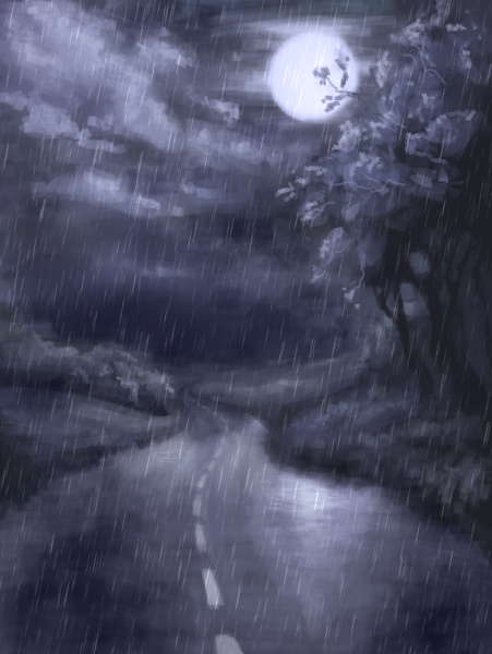 Дождливая Луна
