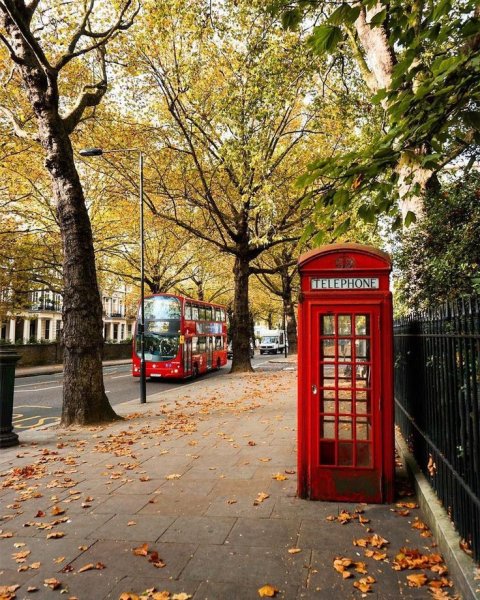 Осень в Англии