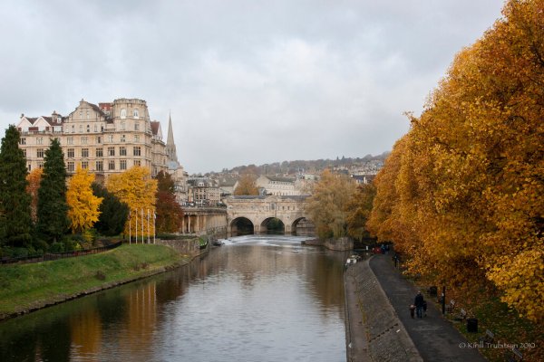 Бристоль Англия осенью