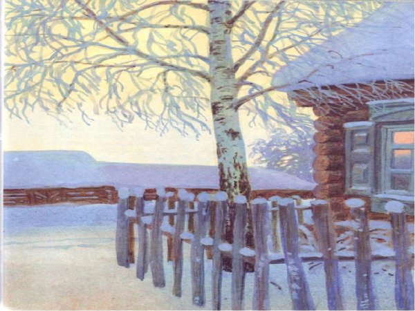 К. Паустовский «первый снег», в. и. Колякина