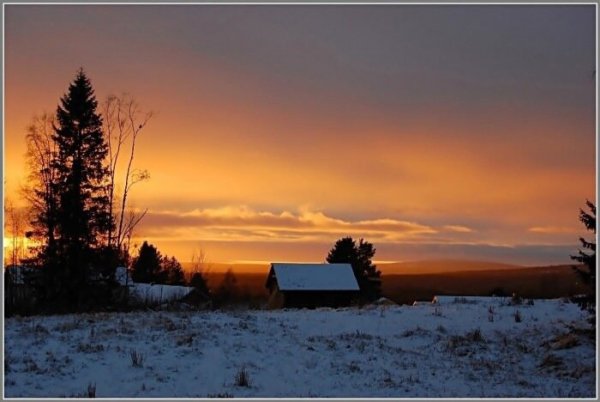 Бунин первый снег