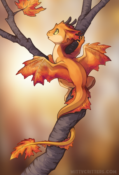 Осенний дракончик
