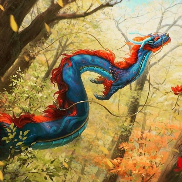 Драконы осенью