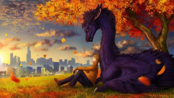 Драконы осеннего заката