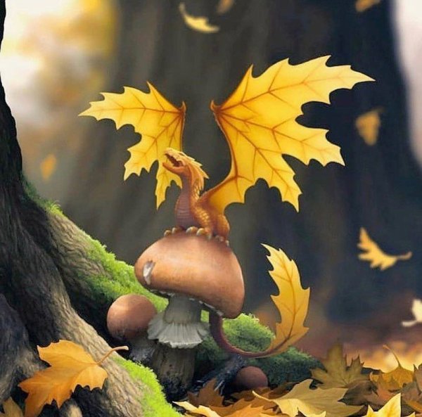 Дракон осень