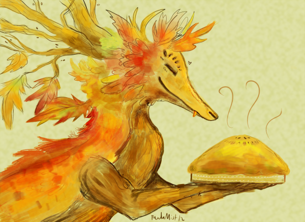 Осенний дракончик