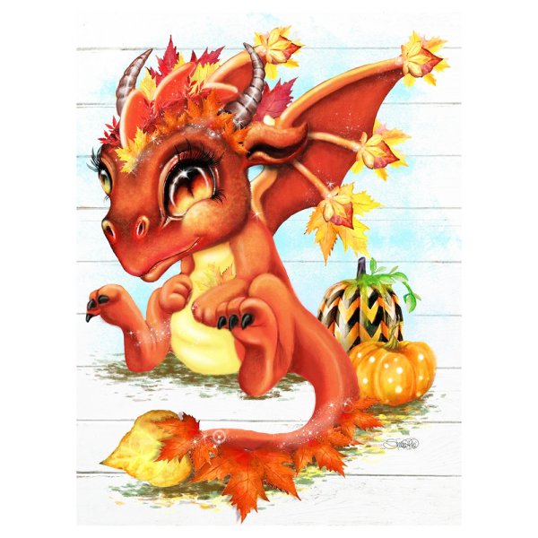 Осенний дракон стихи