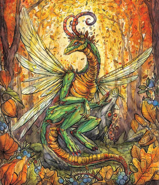 Осенний дракончик