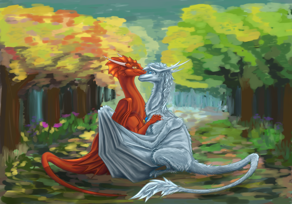 Влюбленный дракон