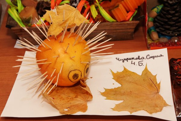 Осенние поделки в ясли