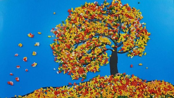 Осенняя аппликация