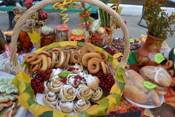 Угощения на осеннюю ярмарку