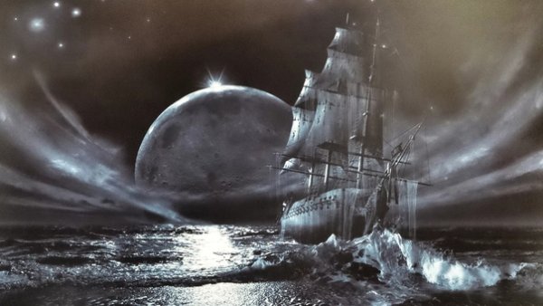 Старый пиратский корабль