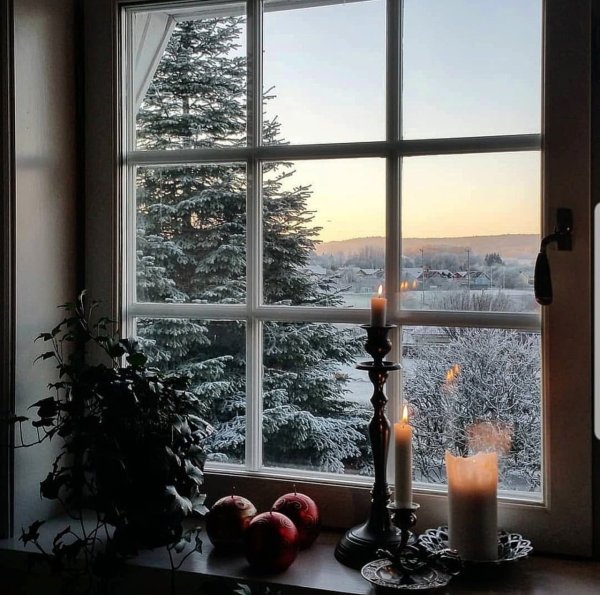 Зимнее окно