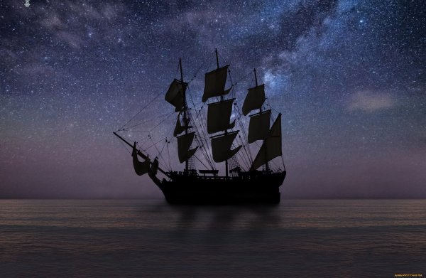 Ночь на корабле