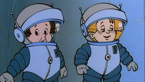 Скафандр из мультфильма Незнайка на Луне