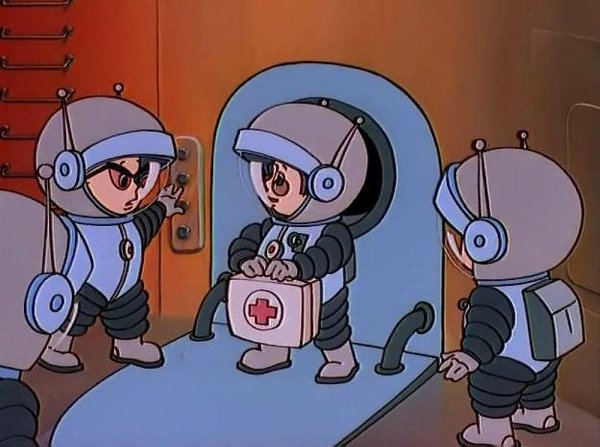 Незнайка на Луне космонавт