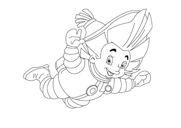 Незнайка на Луне разукрашка