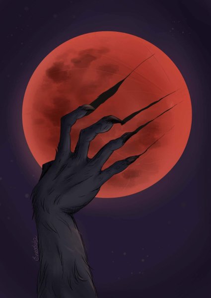 Смерть Луны арт
