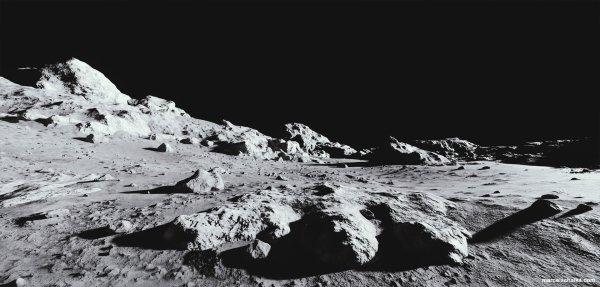 Горы на Луне