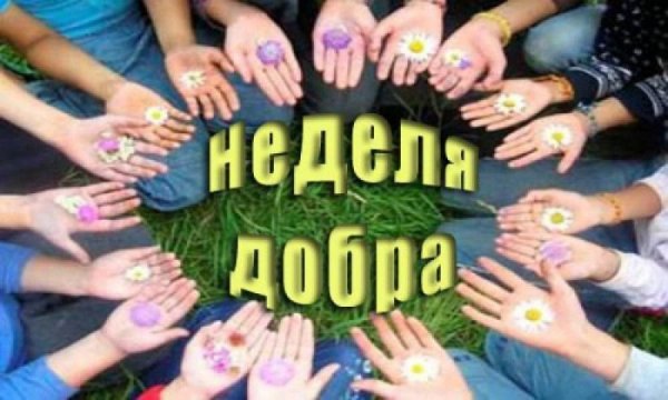Акция неделя добрых дел