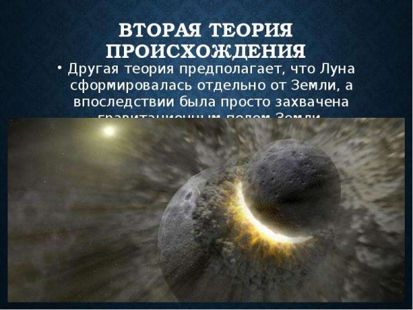 Гипотеза зарождения Луны
