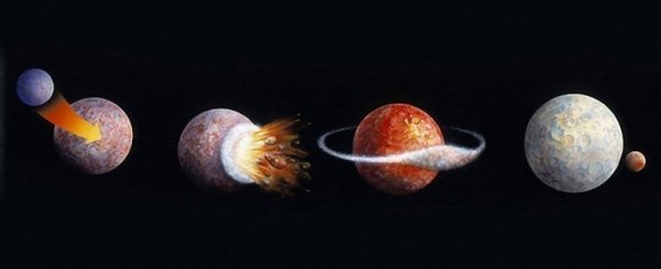 Исторические взгляды на происхождение Луны