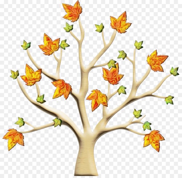 Осеннее дерево для детей