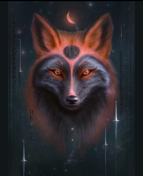 Лунная лиса фото