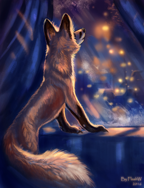 Лисенок со звездой