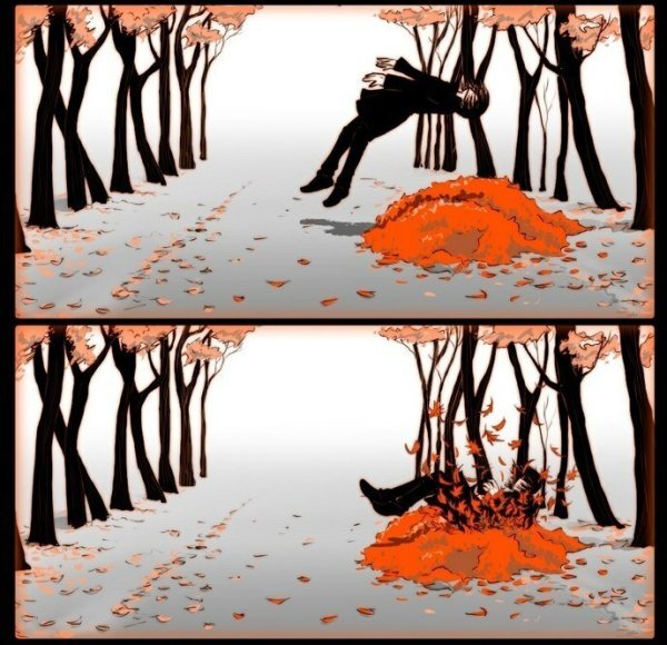 Осенняя депрессия карикатуры