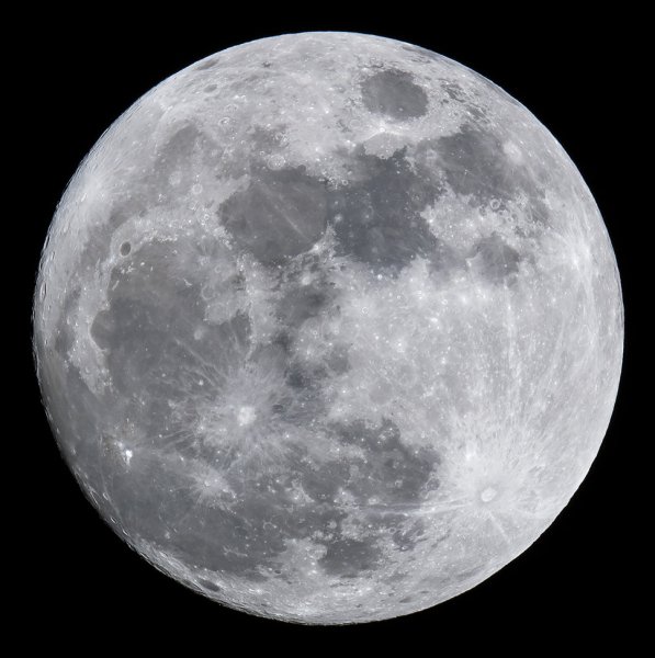 Реальная форма Луны