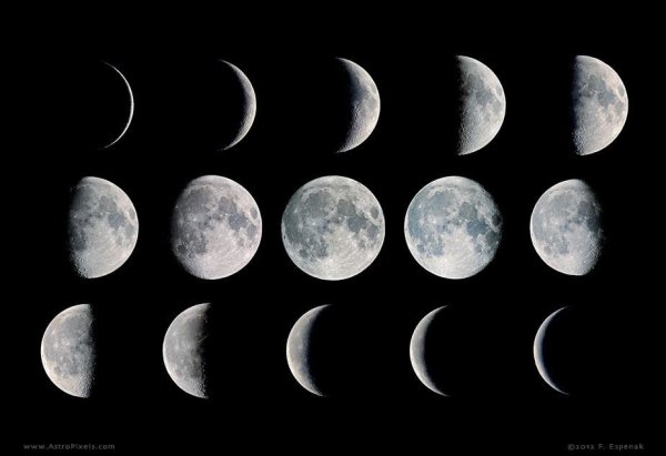 Картина фазы Луны