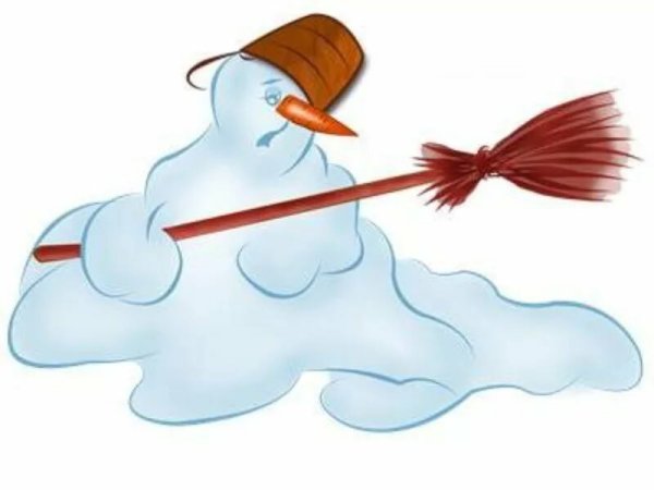 Тающий Снеговик для детей