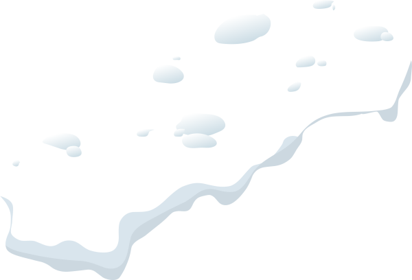 Снег сугробы вектор