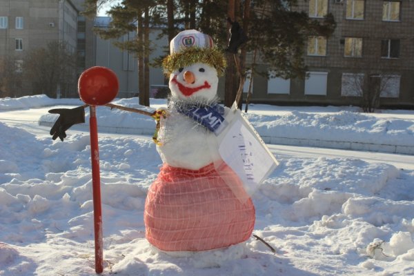 Конкурс снеговиков