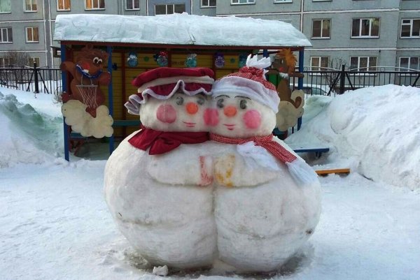 Снежные фигурки