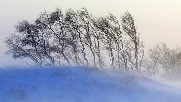 Якутск Снежная буря