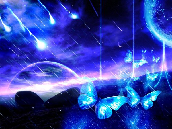 Космическая бабочка