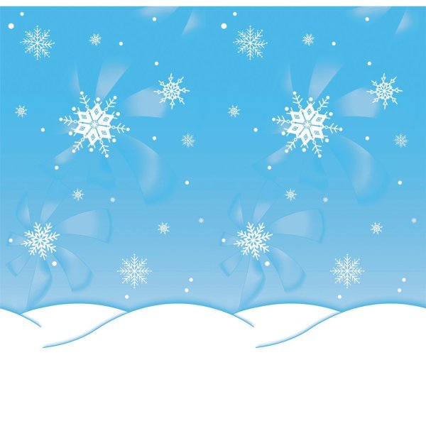 Сугробы мультяшные