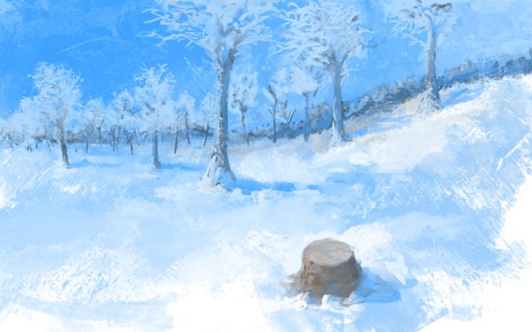 Снег рисунок