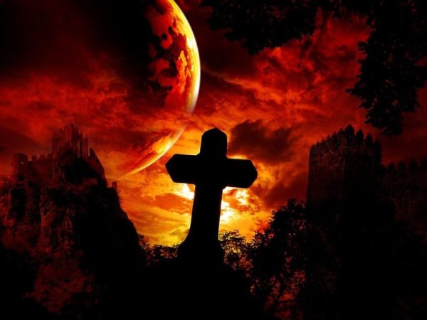 Крест в огне